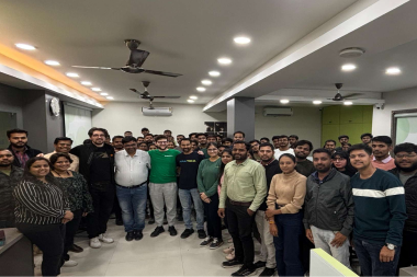 Genesis team with clients