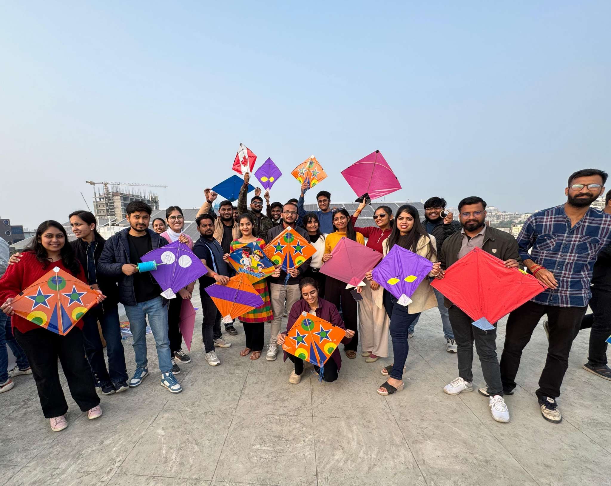 Team Genesis celebrating the Makar Sankranti festival