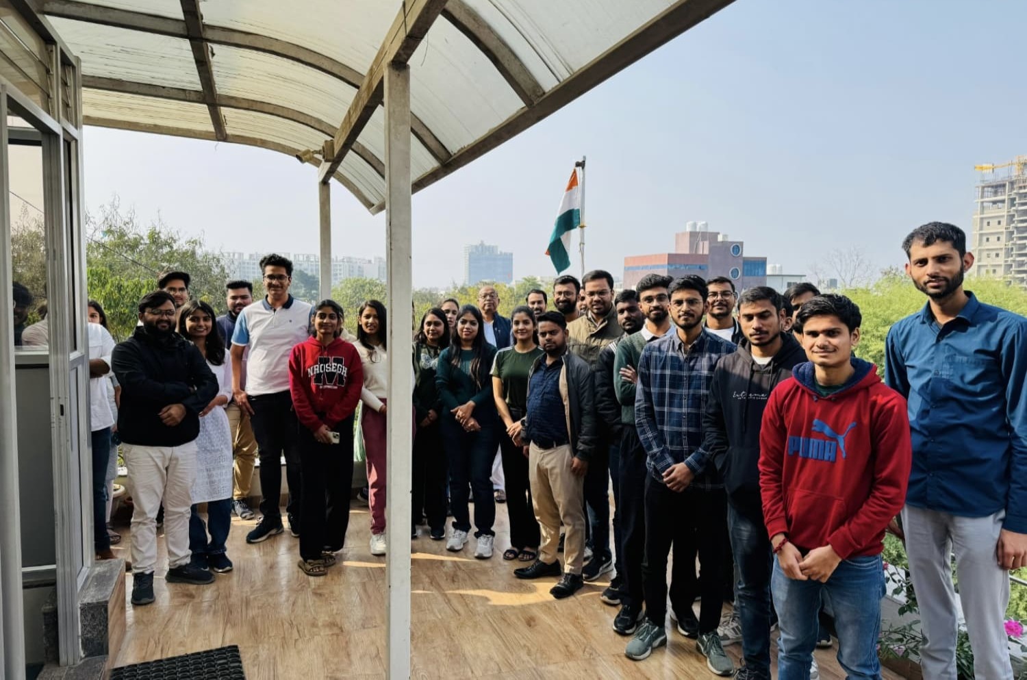 Team Genesis celebrating Republic Day